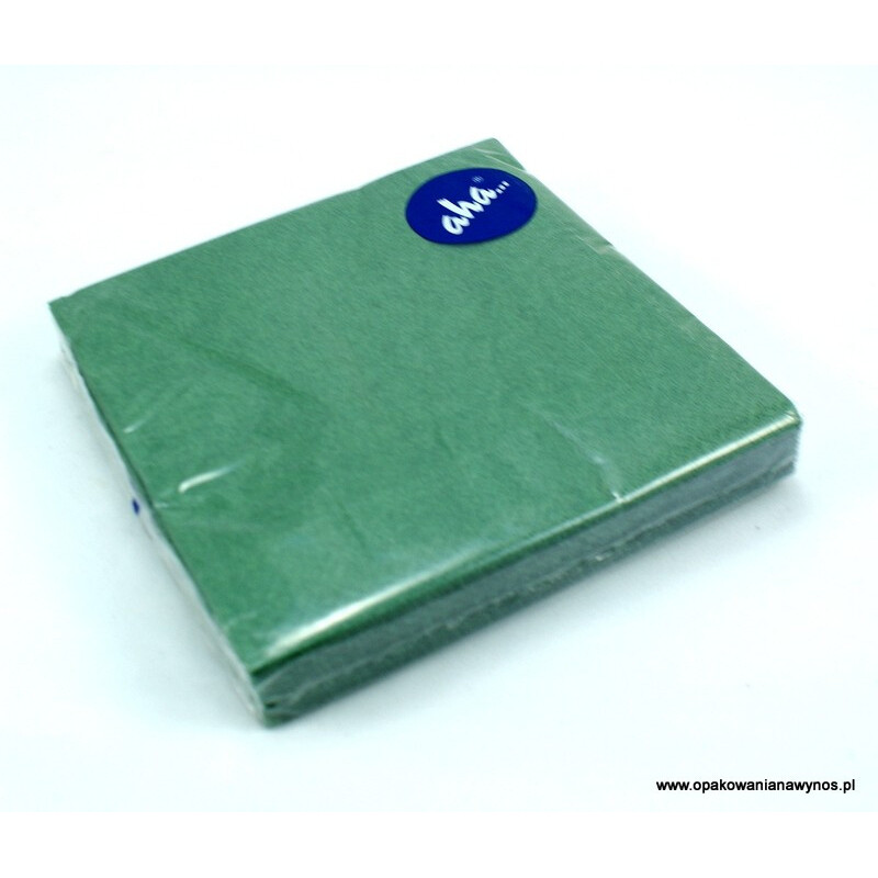 Serwetki trójwarstwowe zielone 33x33 20 szt Serwetki trójwarstwowe zielone 33x33 20 szt
