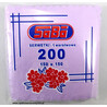 Serwetki ząbkowane 15x15 wrzos 200 szt