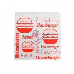 Torebka duża Hamburger 17,5x17 200szt