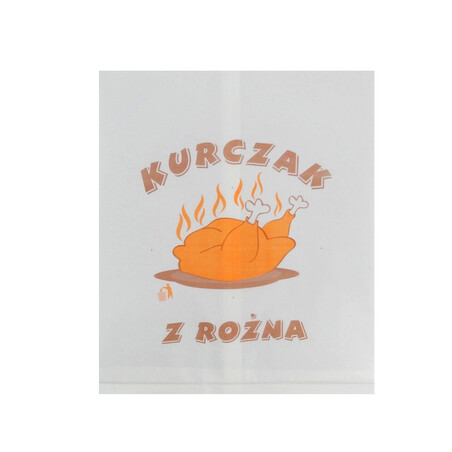 Torebka mała z nadrukiem Kurczak 100szt