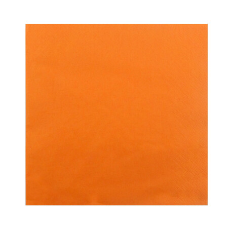 Serwetki trójwarstwowe pomarańczowe 33x33 20 szt