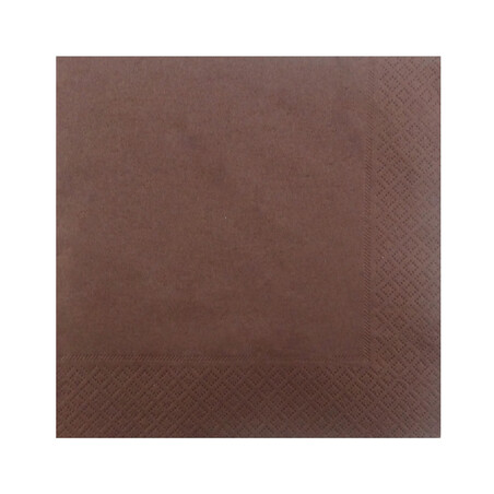 Serwetki trójwarstwowe chocolate 33x33 20 szt