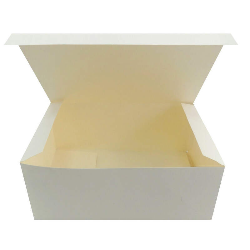 Pudełko białe kurczak 180x125x70 50szt Pudełko białe kurczak 180x125x70 50szt