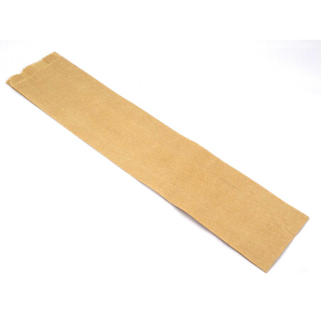 Torba szara na bagietkę 580x100x60 250szt  TS-6