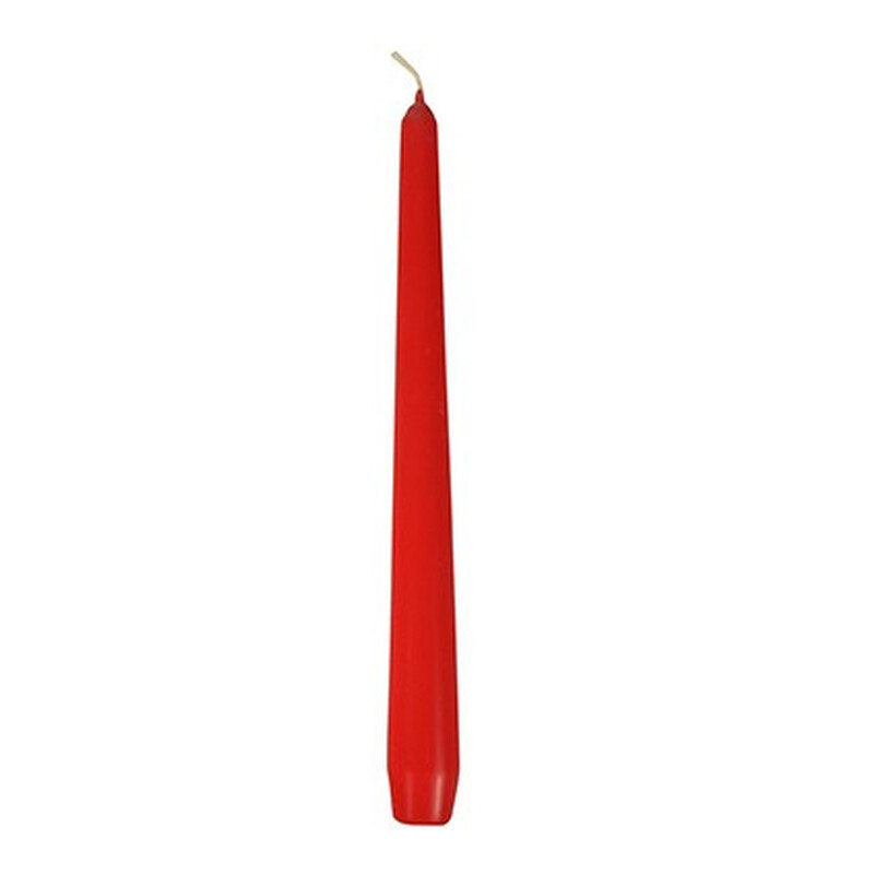 Świece stożkowe czerwone 25cm 50szt 17960 Świece stożkowe czerwone 25cm 50szt 17960