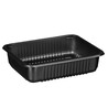 Pojemnik do zgrzewu niedzielony czarny żebrowany 1750ml W1/622RD 320szt
