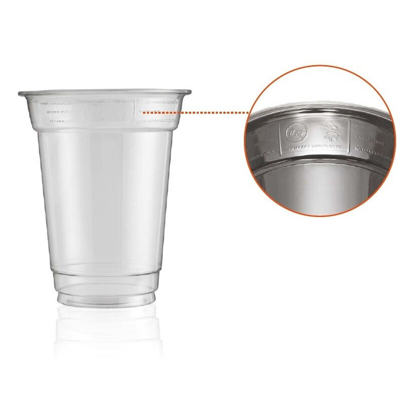 Kubek koktajlowy rPet (95mm) 500/630ml 50szt EU200237 Kubek koktajlowy rPet (95mm) 500/630ml 50szt EU200237