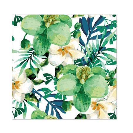 Serwetki PAPSTAR Tropic 3W 33x33 20szt 88246