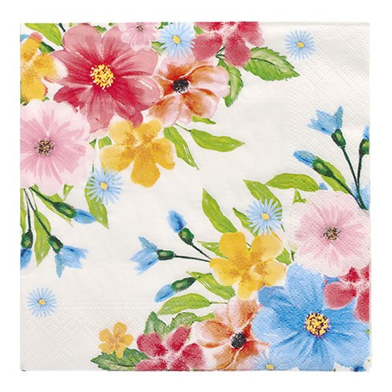 Serwetki PAPSTAR Kwiaty Wiosna 3W 33x33 20szt 88953 Serwetki PAPSTAR Kwiaty Wiosna 3W 33x33 20szt 88953