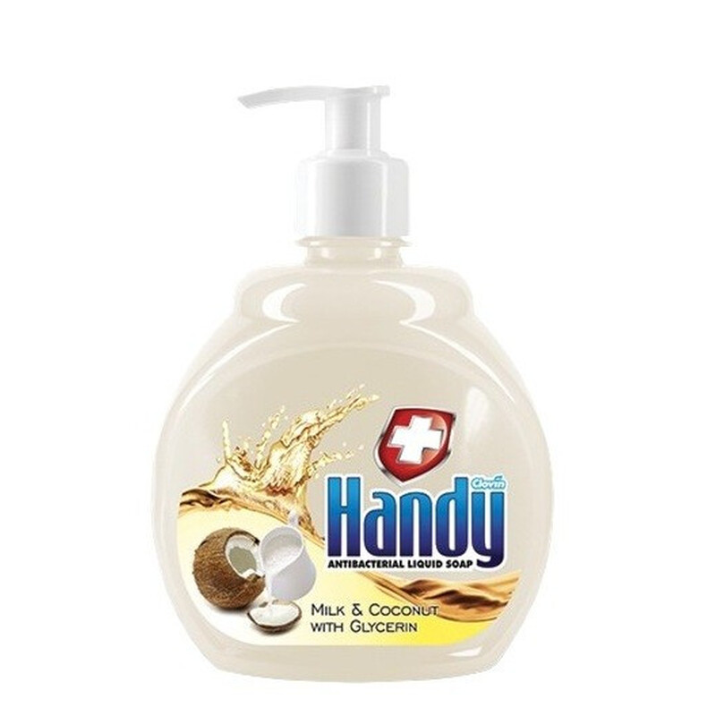 Mydło w płynie Handy mleko&kokos 500ml Mydło w płynie Handy mleko&kokos 500ml
