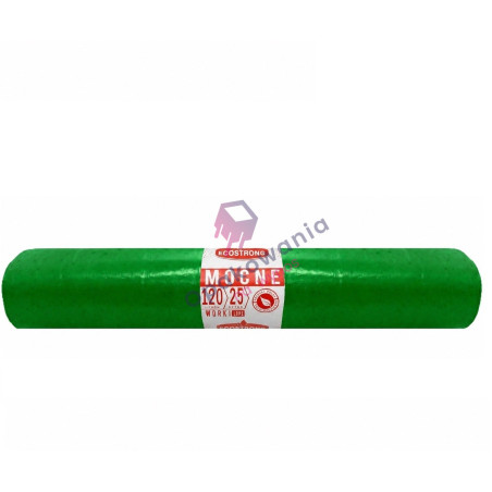 Worki 120l LD zielone SIP 25 szt