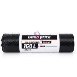 Worki 160l Good Price czarne 10szt