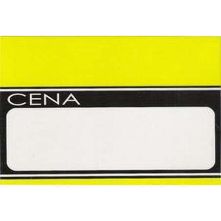 Ceny laminowane małe 60x45 50 szt.